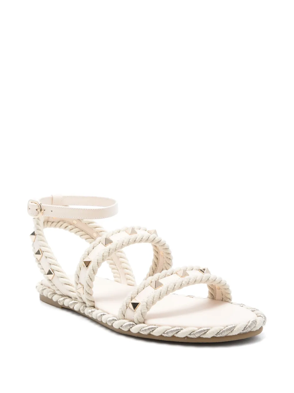 Valentino Garavani Rockstud sandals Neutrals