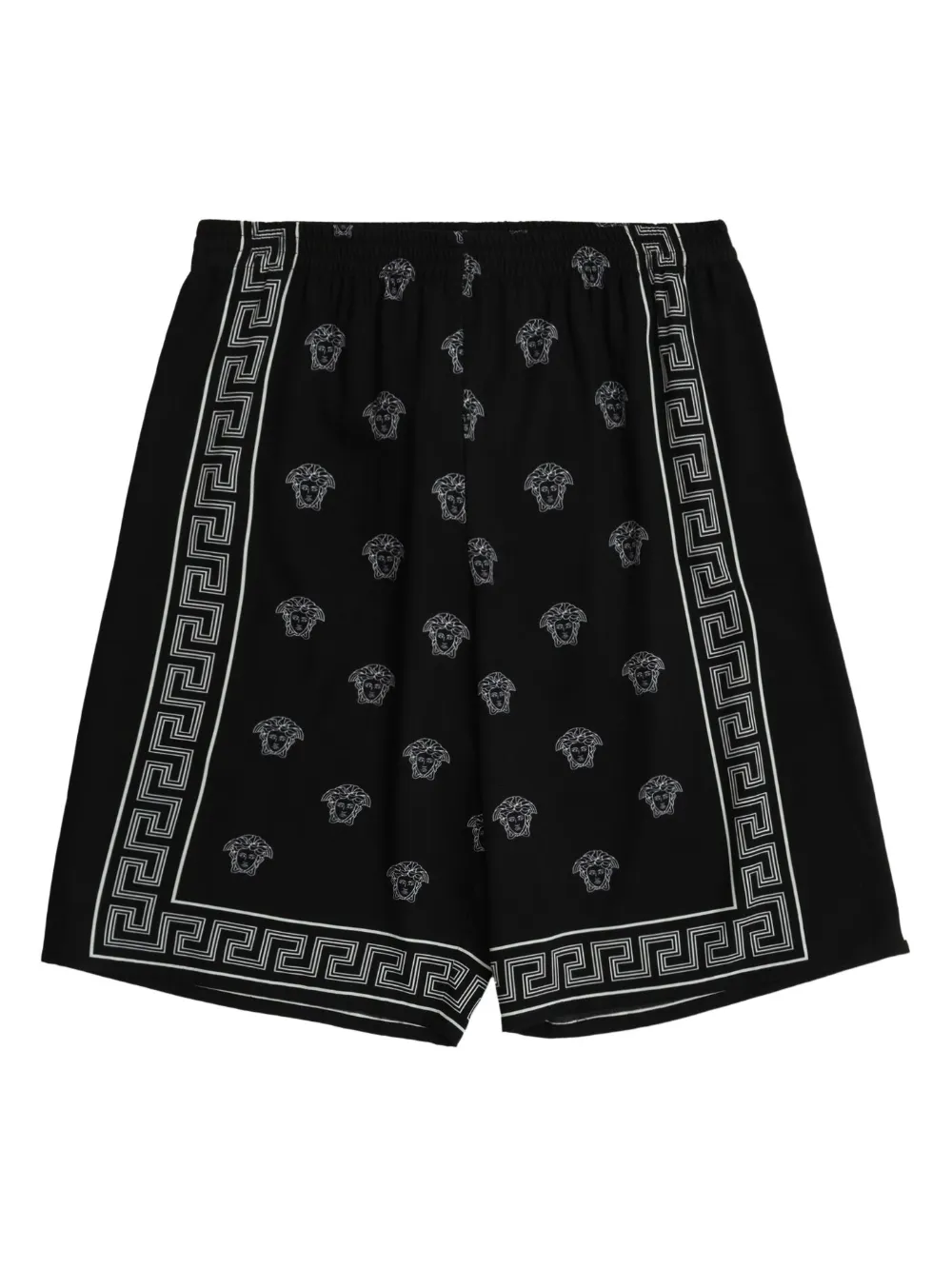 Versace Kids Medusa Bandana shorts Zwart