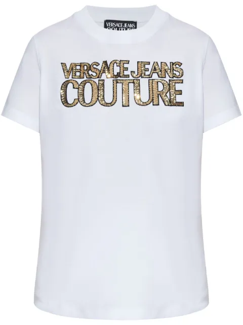 Versace Jeans Couture sequin-embellished T-shirt