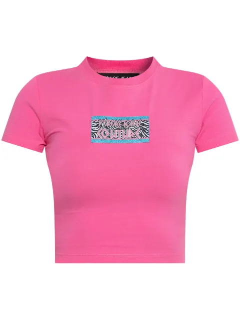 Versace Jeans Couture logo-patch T-shirt