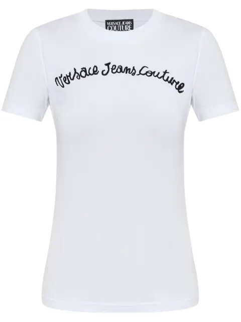 Versace Jeans Couture logo-embellished T-shirt