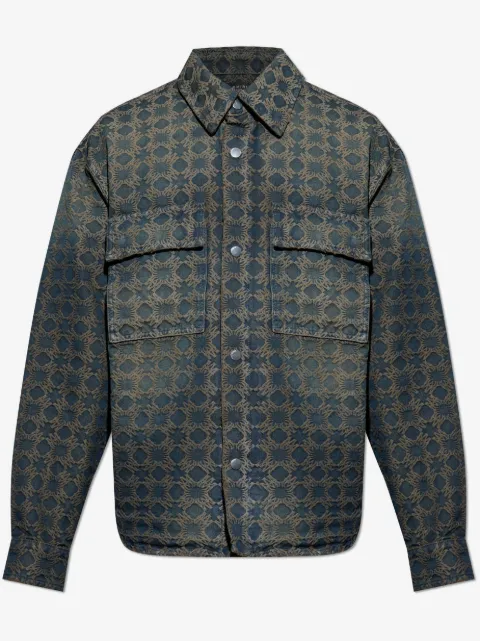 AMIRI MA Quad jacquard denim jacket 