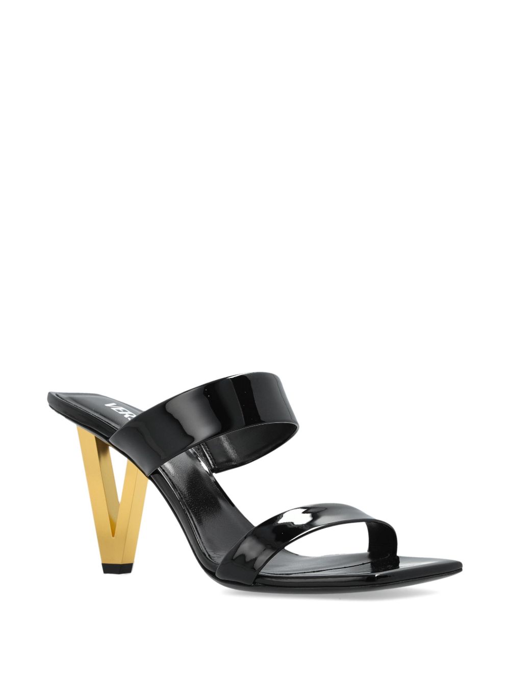 Versace 100mm V2025 mules - Black