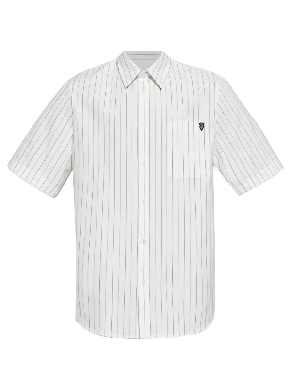 Burberry Striped Shirt White FARFETCH IN