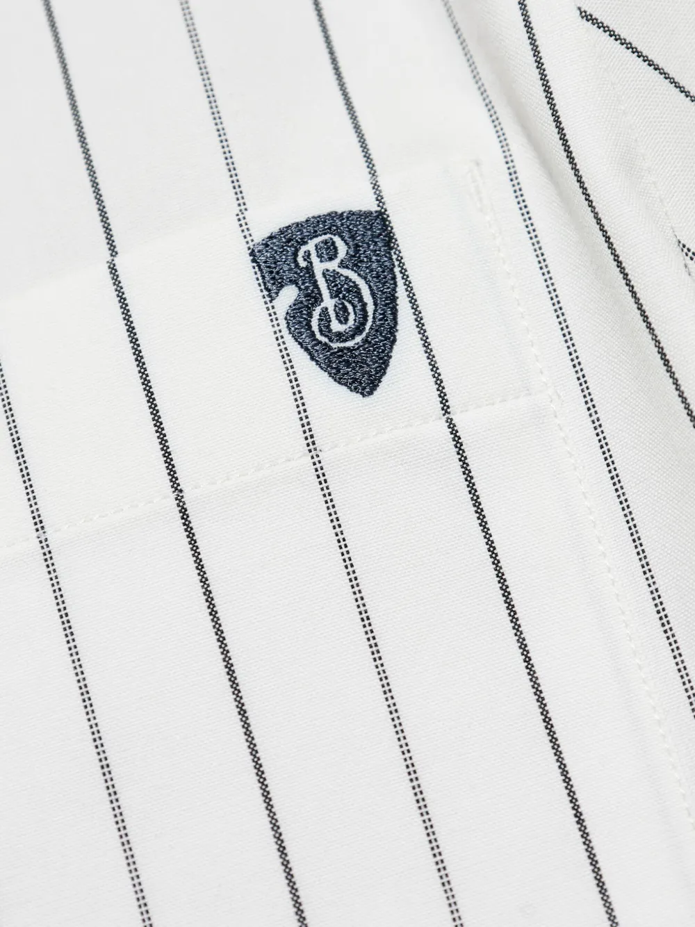 Burberry Gestreept overhemd Wit