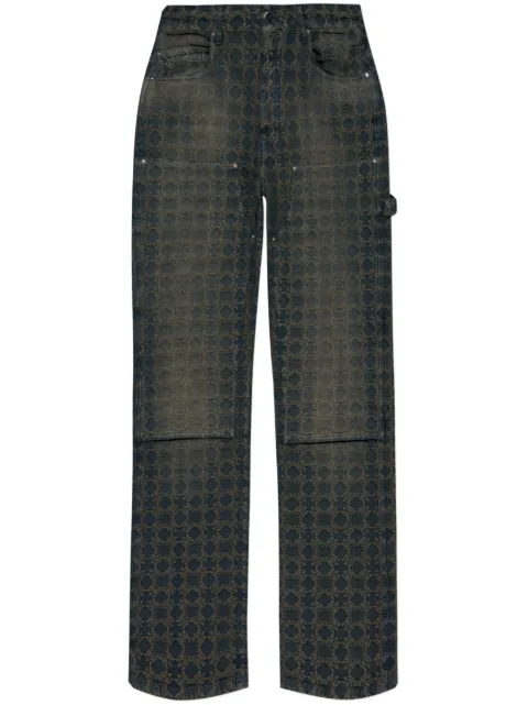AMIRI Ma Quad jacquard carpenter jeans