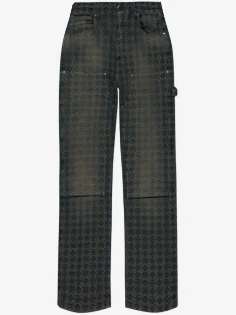 AMIRI Ma Quad jacquard carpenter jeans