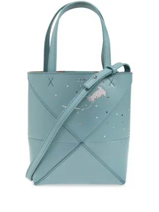 ★LoeweｘSuna Fujita★イカ パズルフォルド トート ミニ ☆LoewexSuna Fujita☆イカ パズルフォルド トート ミニ (LOEWE