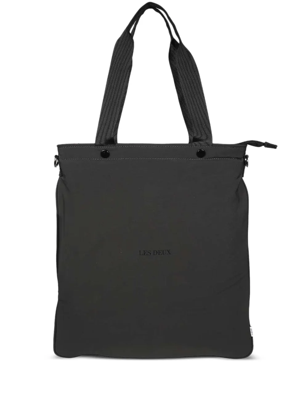 logo-print tote bag