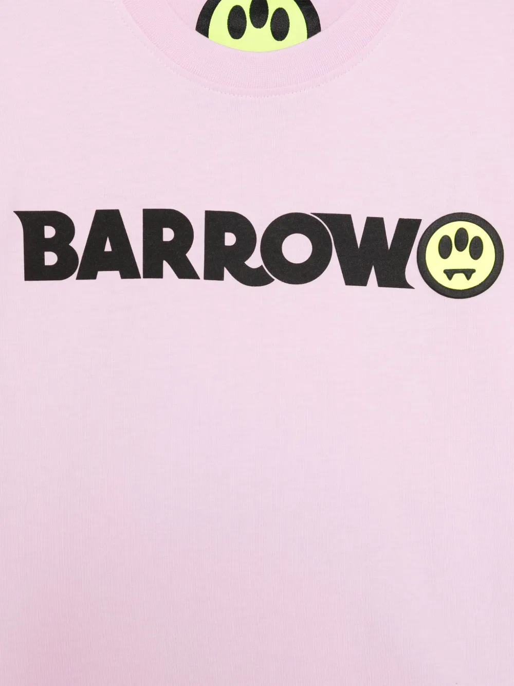Barrow kids T-shirt met logoprint Roze