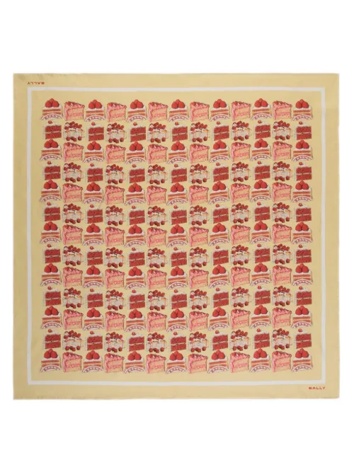 Foulard à imprimé graphique - Bally - Modalova