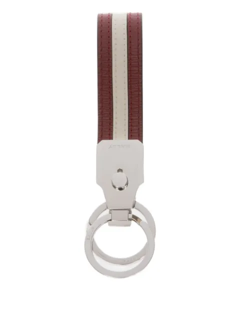 Bally leather keyring