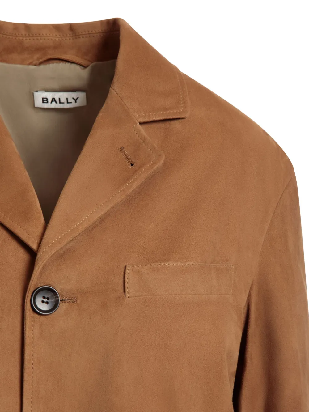 Bally Suède blazer Bruin