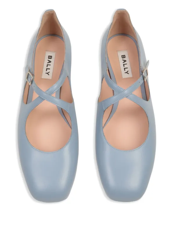 バレエシューズ Bally Ballyrina Ballerinas In Smooth Leather Bally Ballyrina Ballet Flats | FARFETCH
