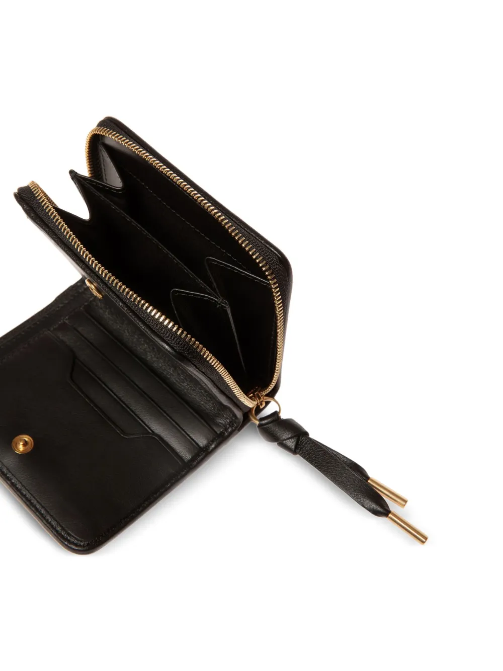 Bally Essential leren portemonnee met rits Zwart