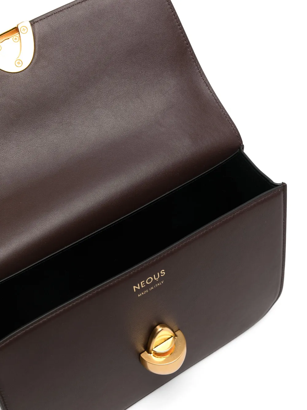 Neous Phoenix Suede Crossbody Bag In Brown