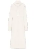 MM6 Maison Margiela knitted maxi dress - White