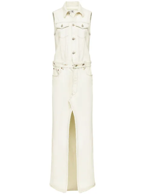 MM6 Maison Margiela デニムマキシドレス