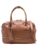 Moschino leather tote bag - Brown