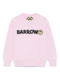 Barrow kids logo-print sweatshirt - Pink