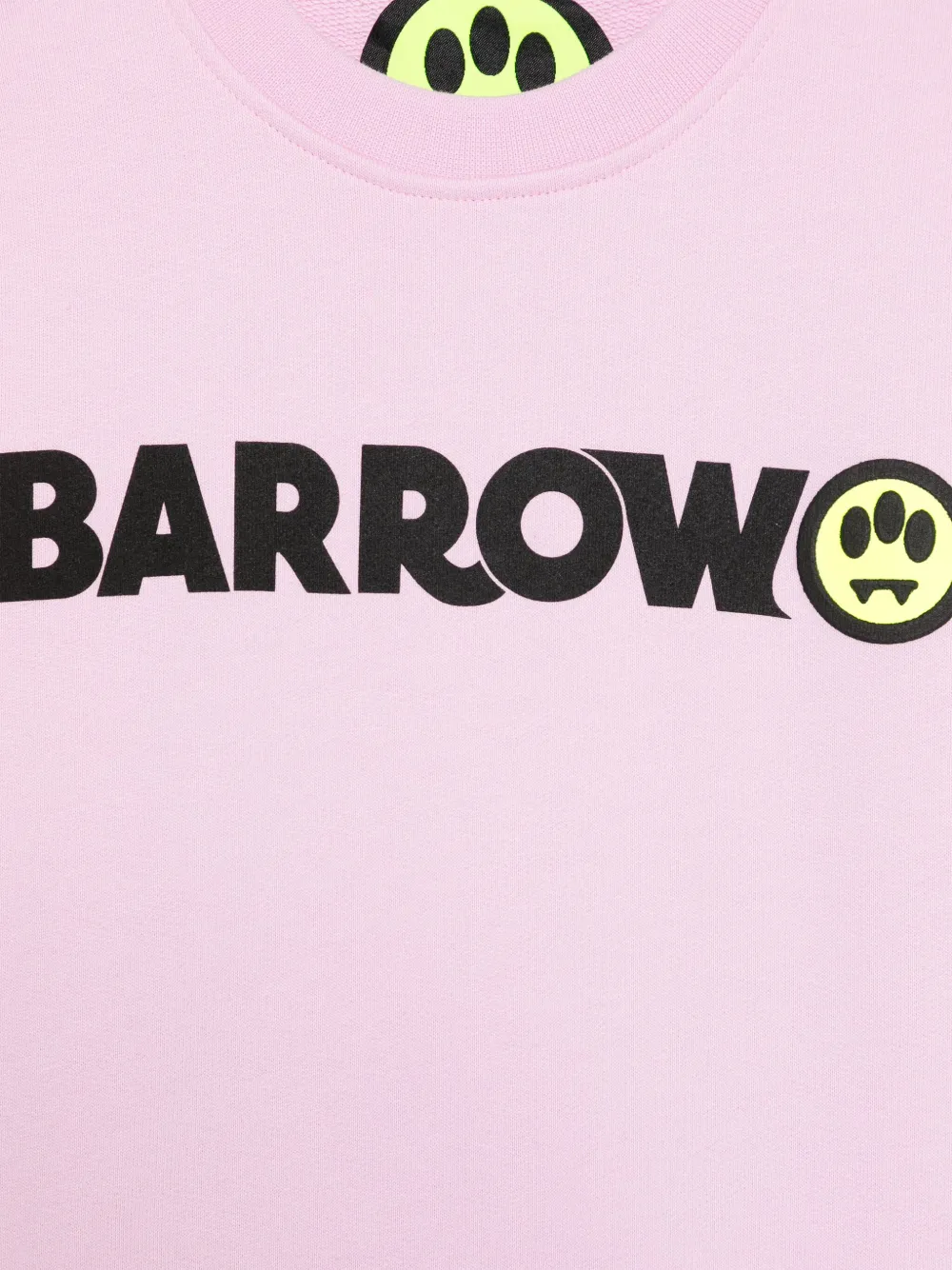 Barrow kids Sweater met logoprint Roze