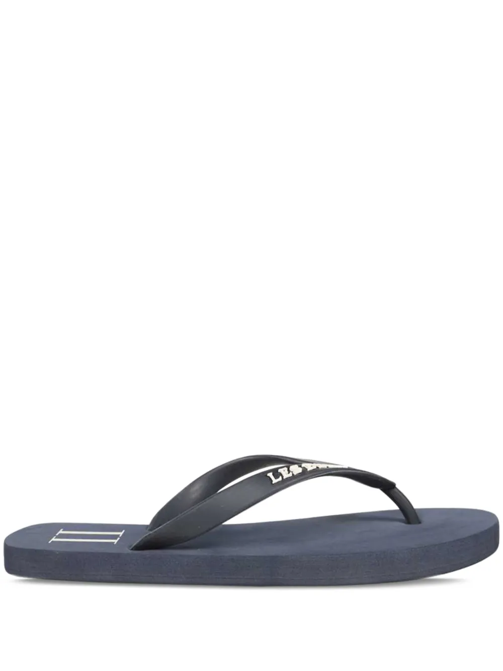 Les Deux flip flops con logo en relieve | azul | Image 1