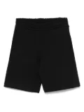 Barrow kids logo-print track shorts - Black