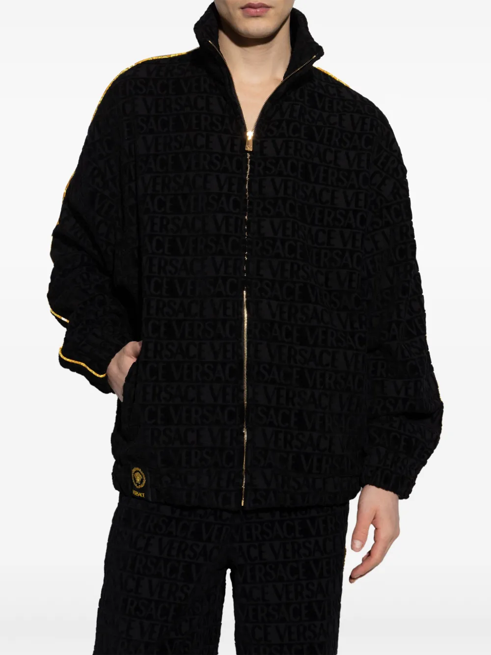 Versace I ♡ Baroque sweatshirt - Zwart