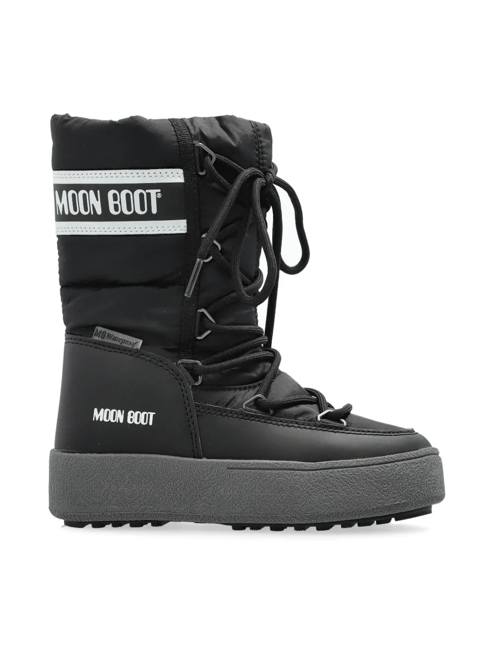 Moon Boot Kids waterproof boots Black