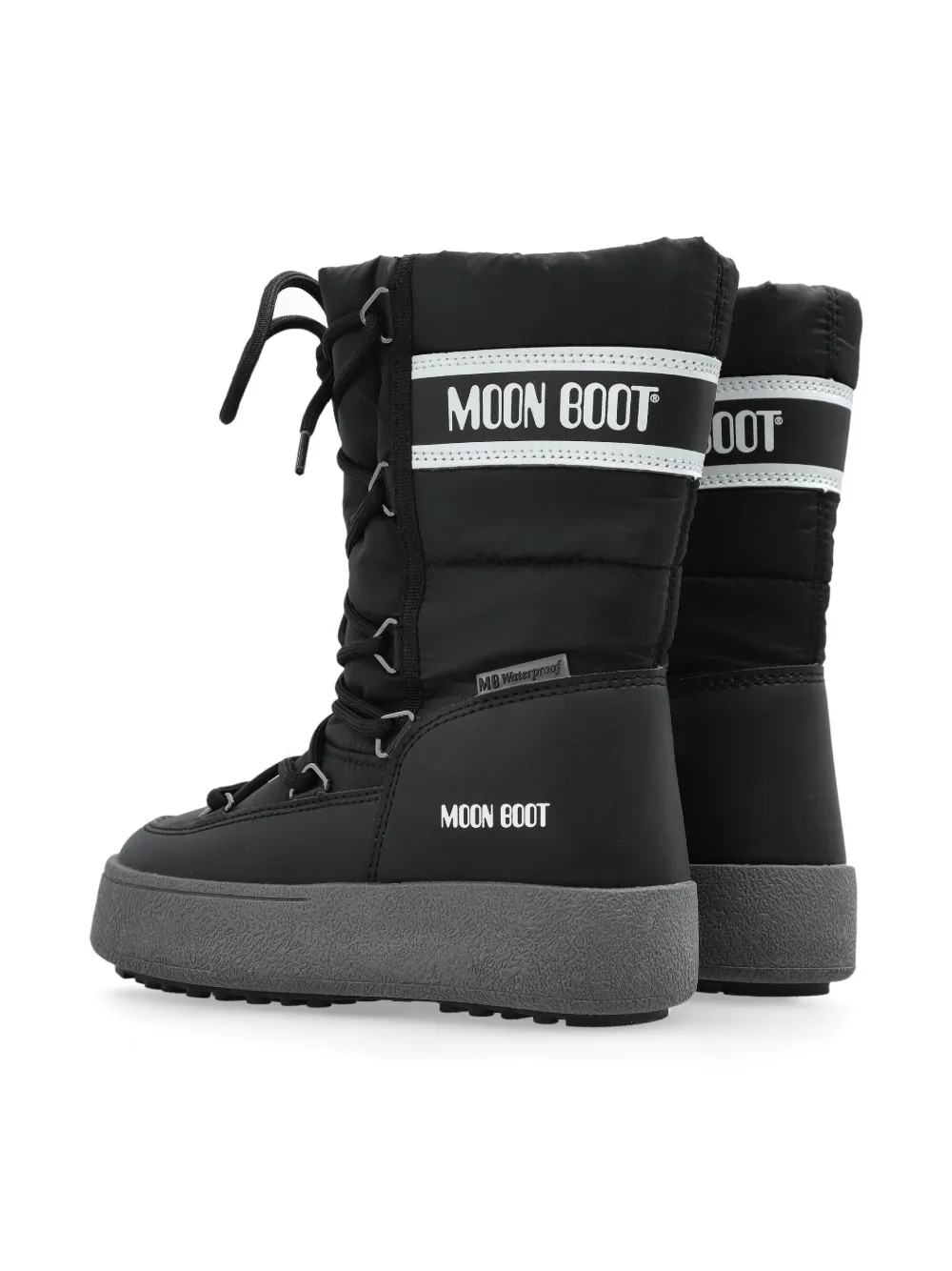 Moon Boot Kids waterproof boots Black