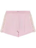 Versace chain-link detail shorts - Pink