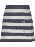 Kate Spade striped mini skirt - Blue