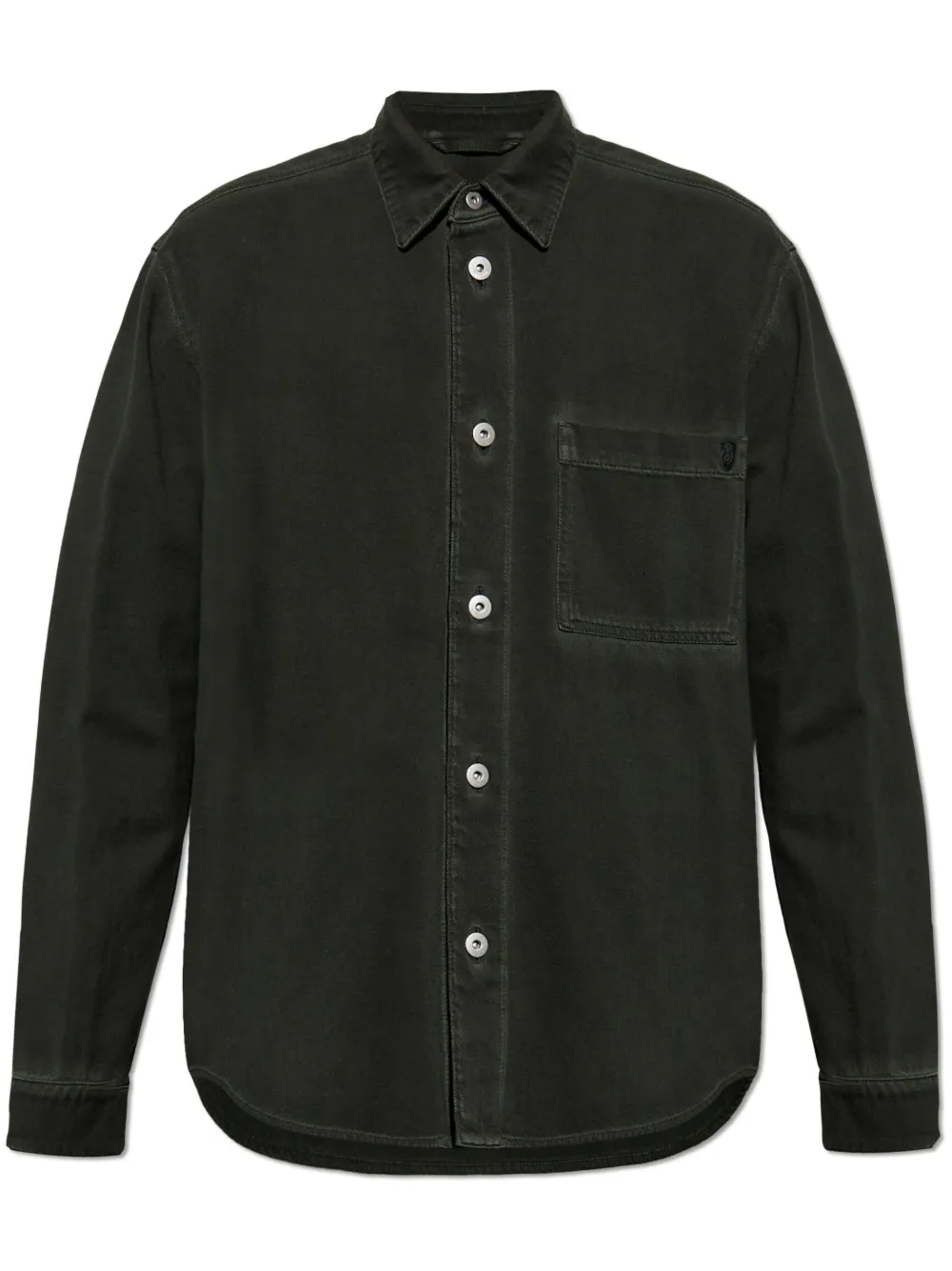 Burberry Denim shirtjack Zwart