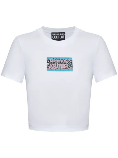 Versace Jeans Couture embellished T-shirt