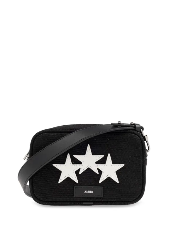 AMIRI Three Star メッセンジャーバッグ | ブラック | FARFETCH JP