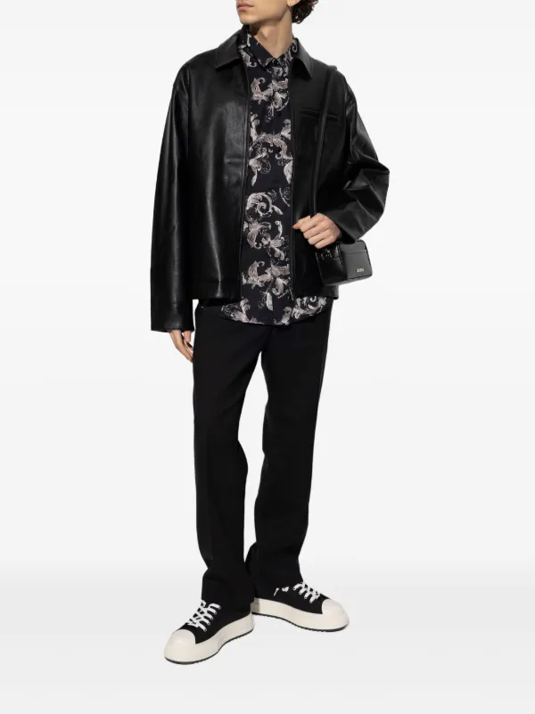 VERSACE JEANS COUTURE サンバロッコプリント スウェットシャツ Versace Jeans Couture バロッコプリント スウェットシャツ