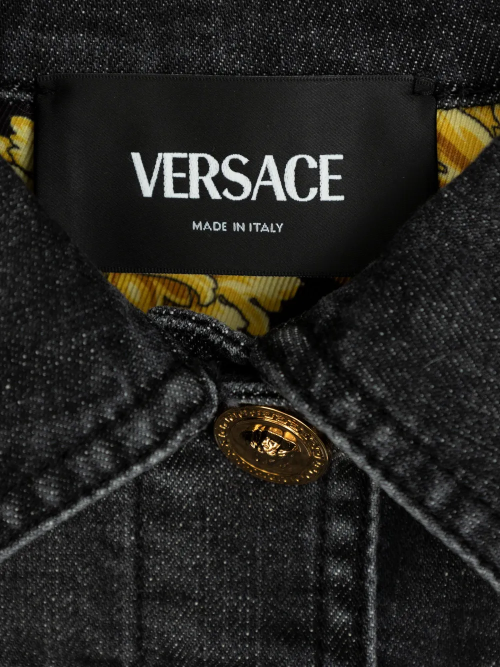 Versace Kids Jack met barokprint Zwart