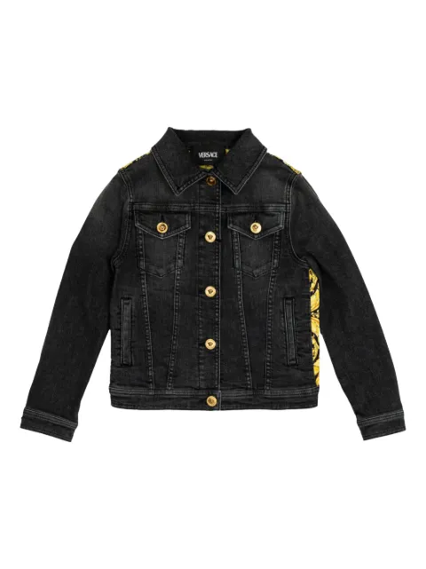 Versace Kids Barocco-print jacket