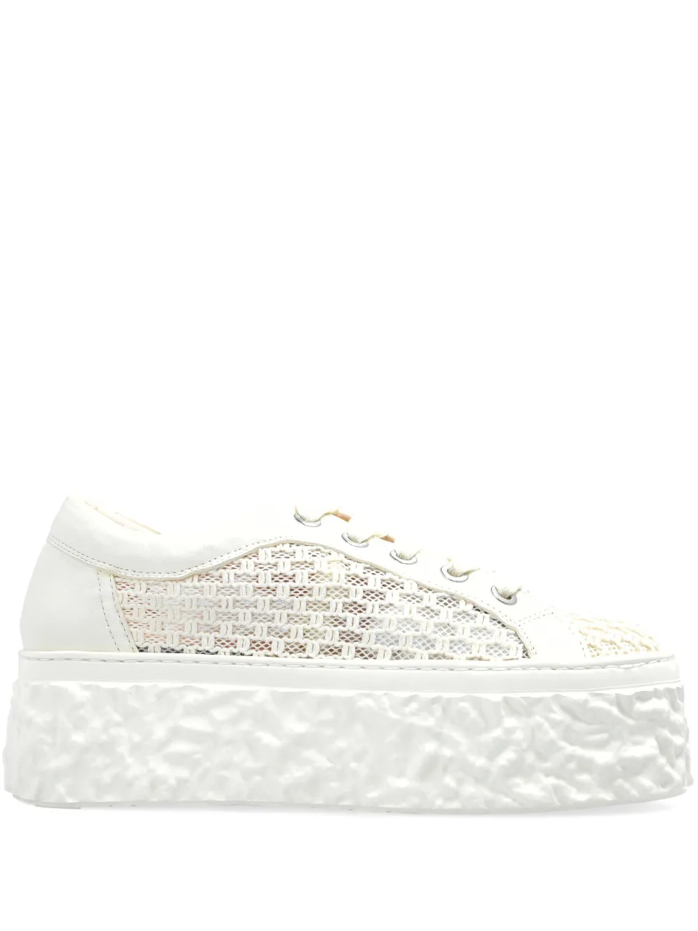 AGL panelled sneakers Wit