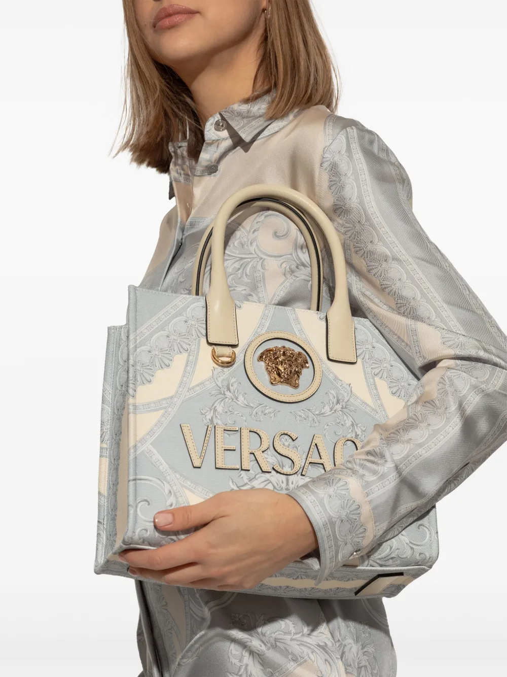 Versace La Medusa shopper - Blauw