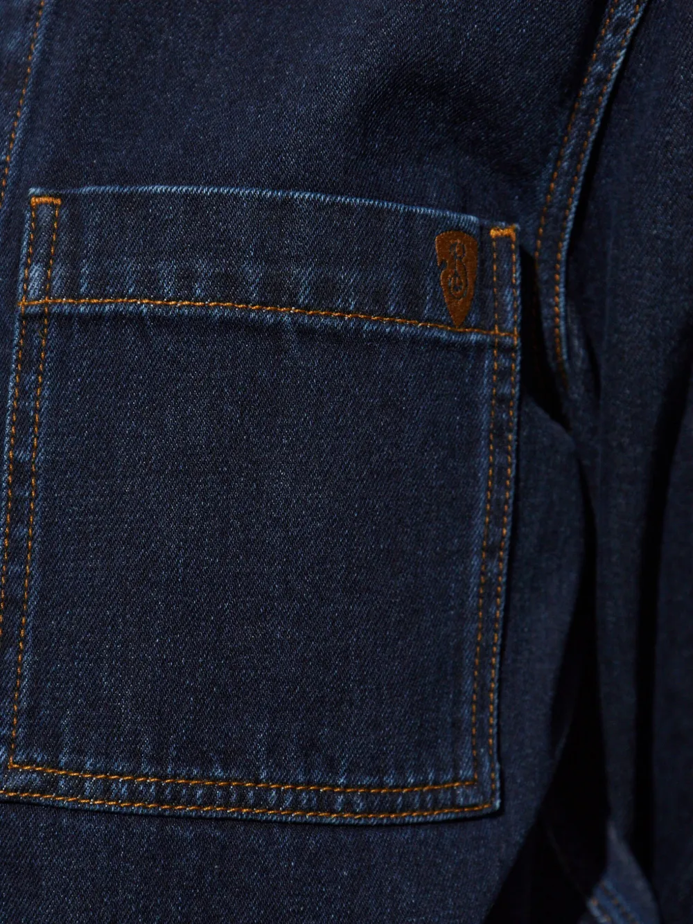Burberry Denim blouse Blauw
