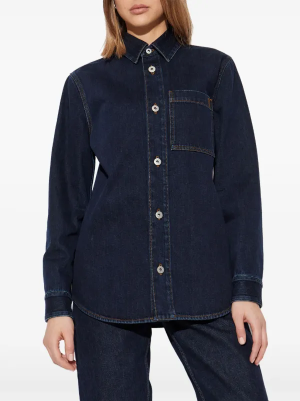 Burberry デニムシャツ Burberry デニムシャツ | ブルー | FARFETCH JP