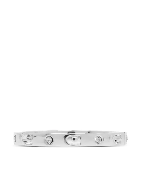 Coach crystal-embellished bracelet