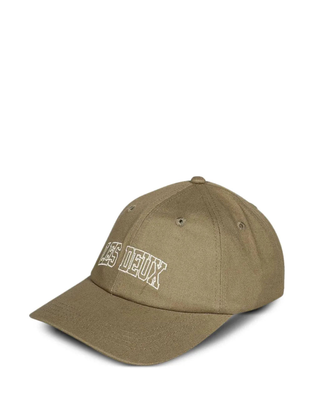 logo-embroidered baseball cap