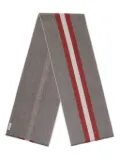 Bally striped scarf - Grey