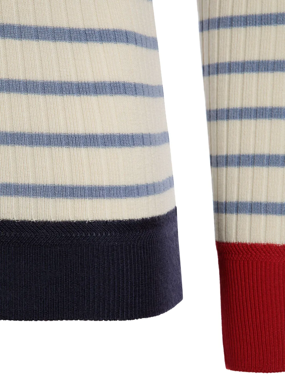 Bally T-shirt met lange mouwen Wit