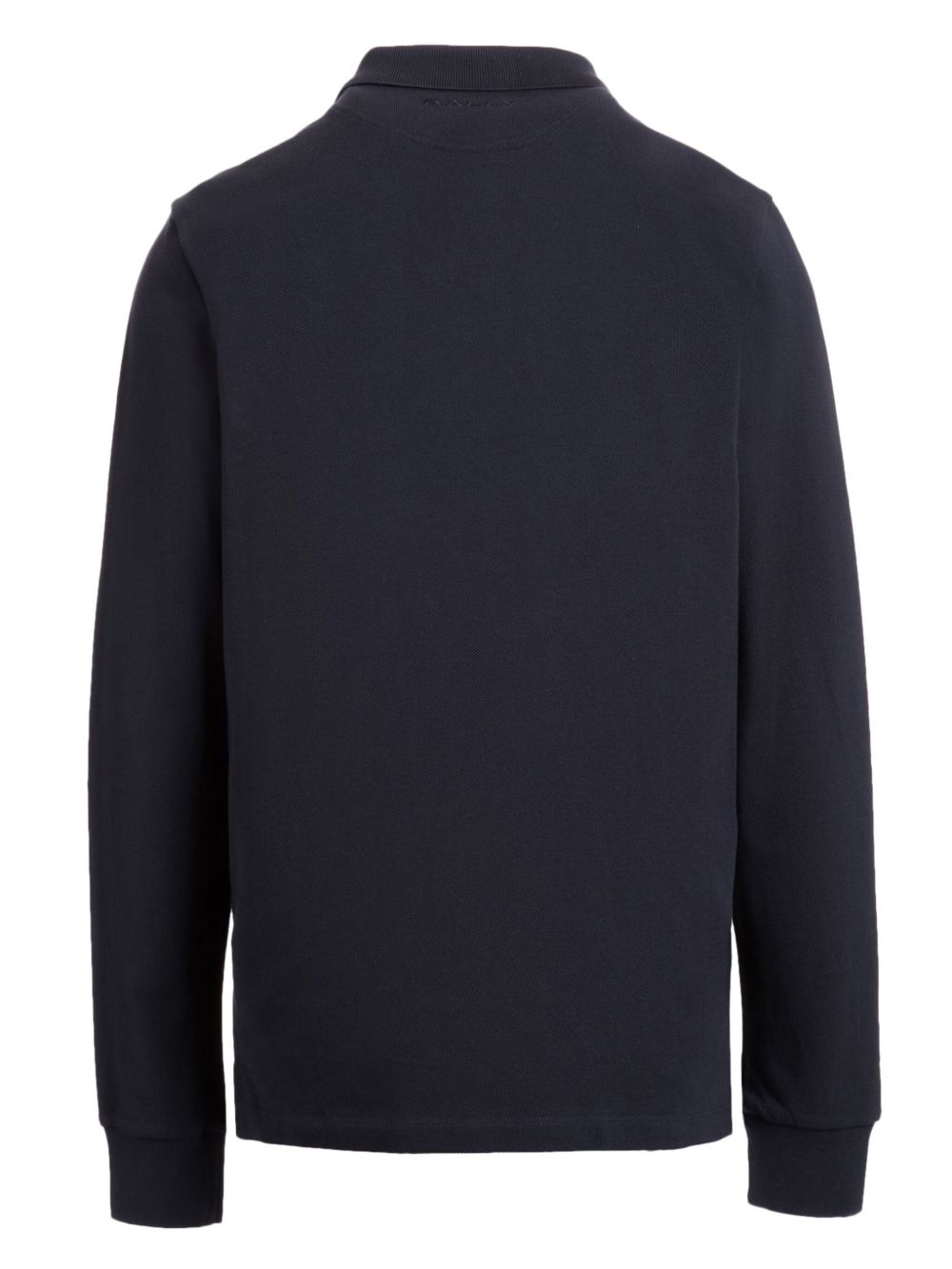 Bally long-sleeve polo shirt - Blauw