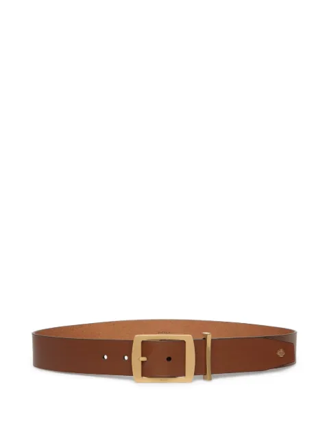 Bally square-buckle leather belt
