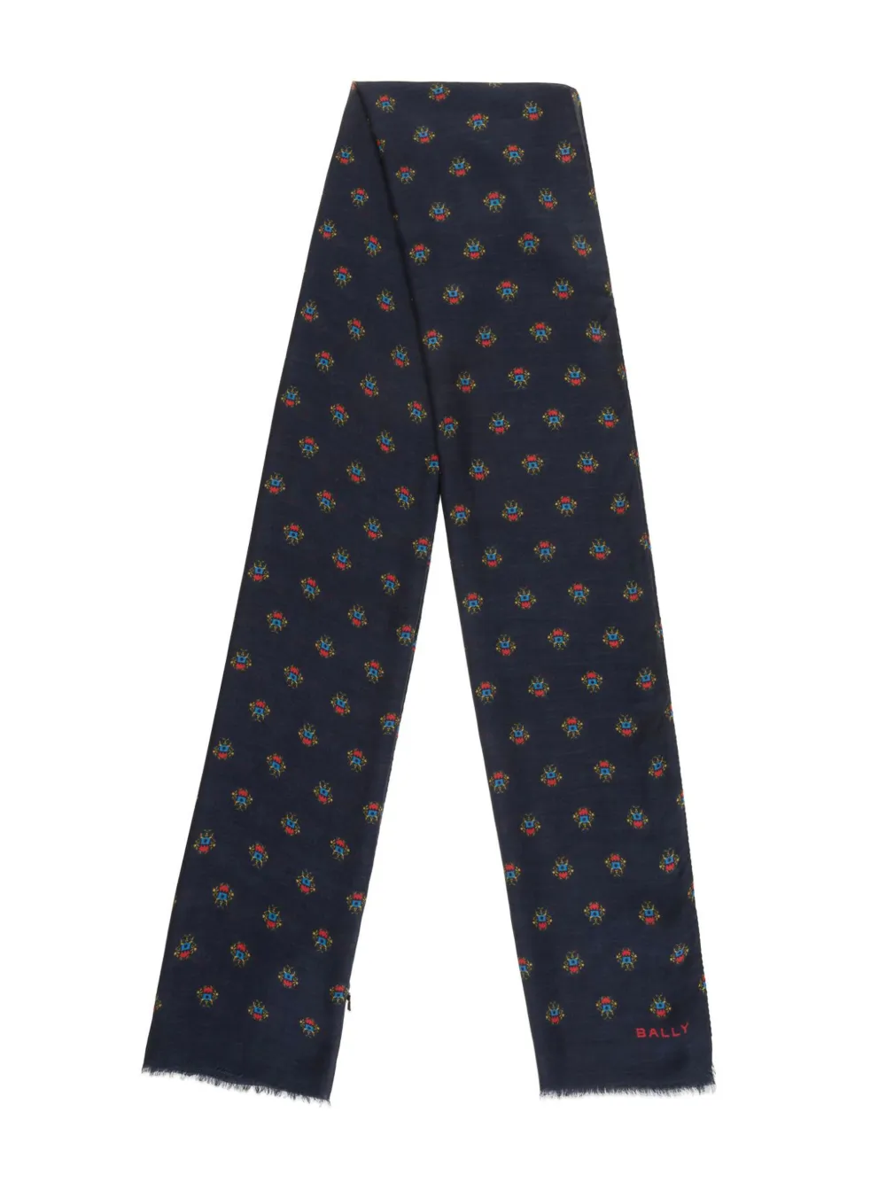 Bally - all-over printed scarf - men