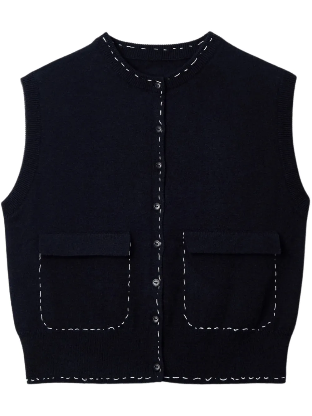 stitched vest